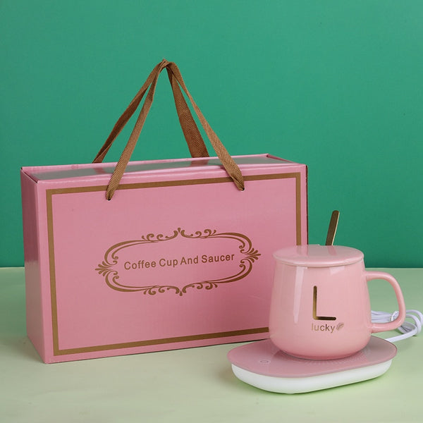 Coffee Mug Heating Pad Ceramics Cup Warmer Constant Temperature Coaster Usb Electric Mat Milk Tea Water Heater Home Office Gifts